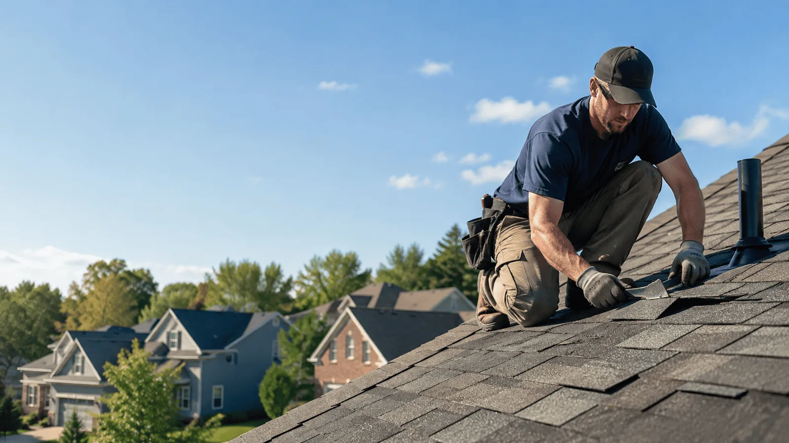 Roof Leak Repair in Martinsville, OH near me